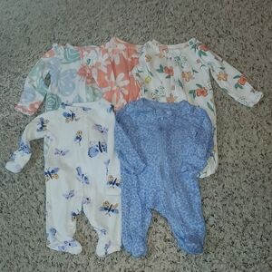 Carters Newborn Sleeper Lot